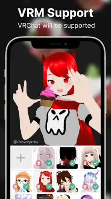 VIRTU VTuber & VRoid Camera android App screenshot 5